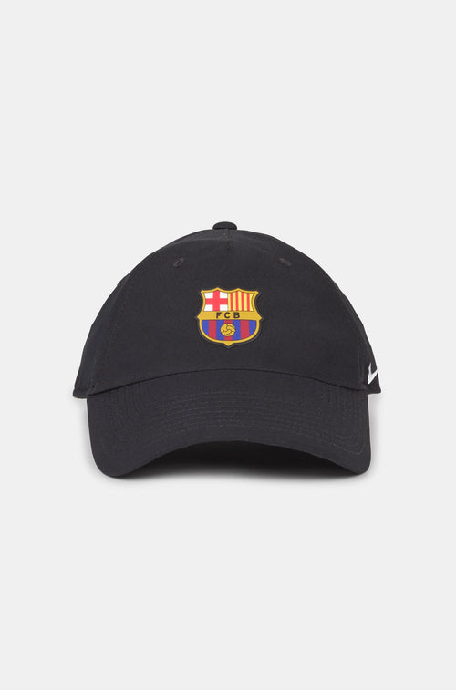 Cap crest black Barça Nike - Junior