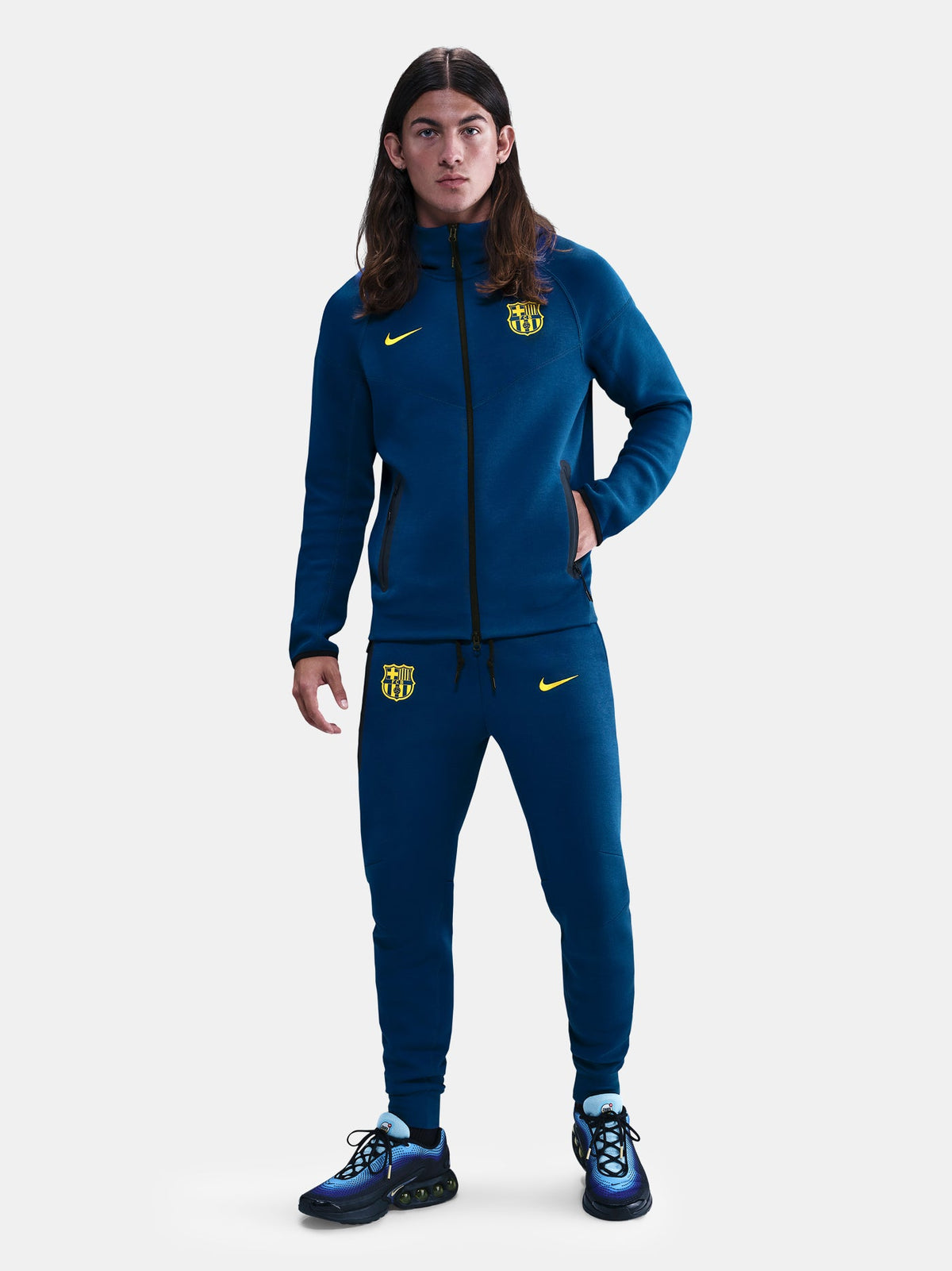 Jacket tech fleece Barça Nike