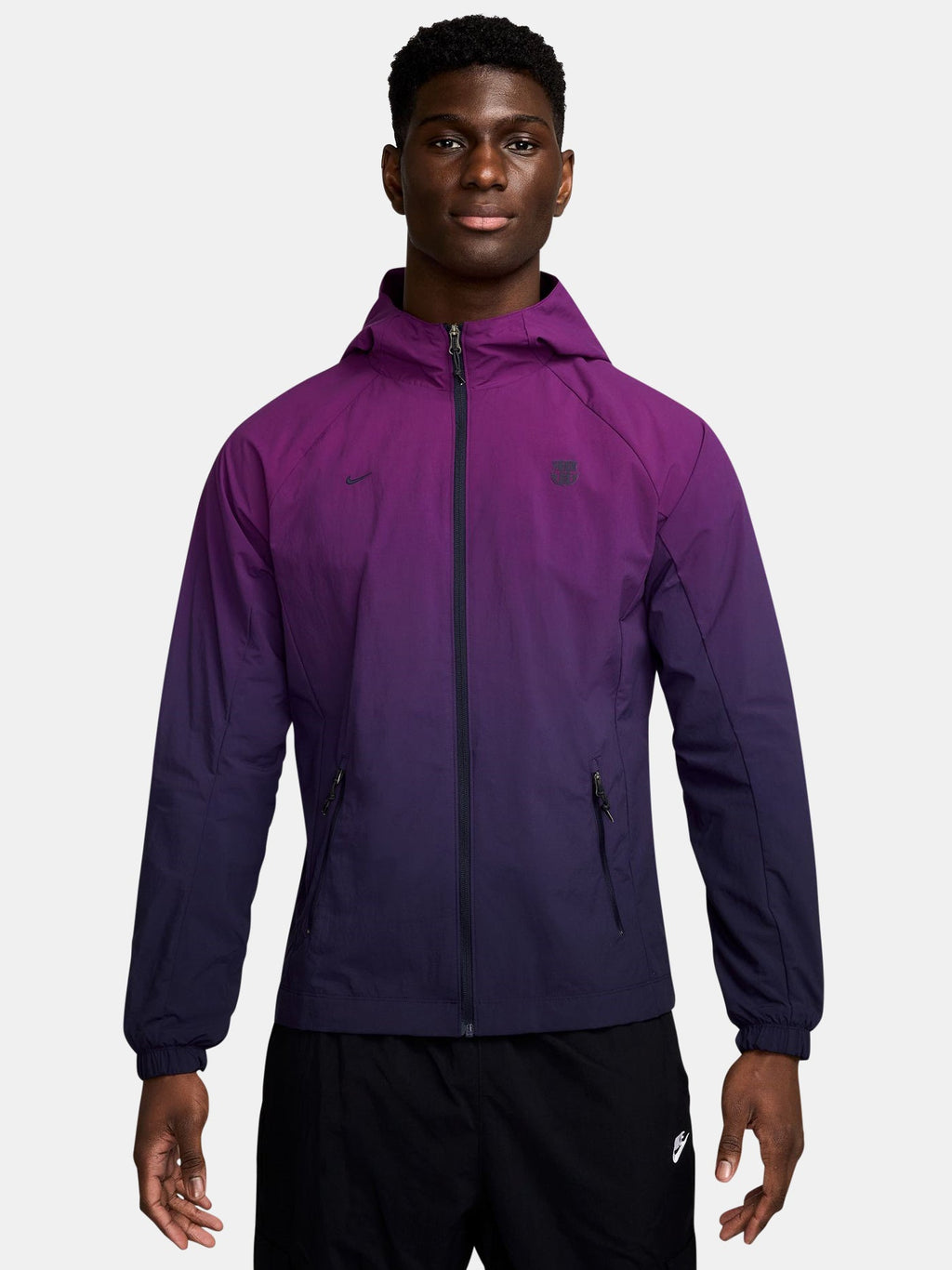 Jacket windrunner gradient Barça Nike