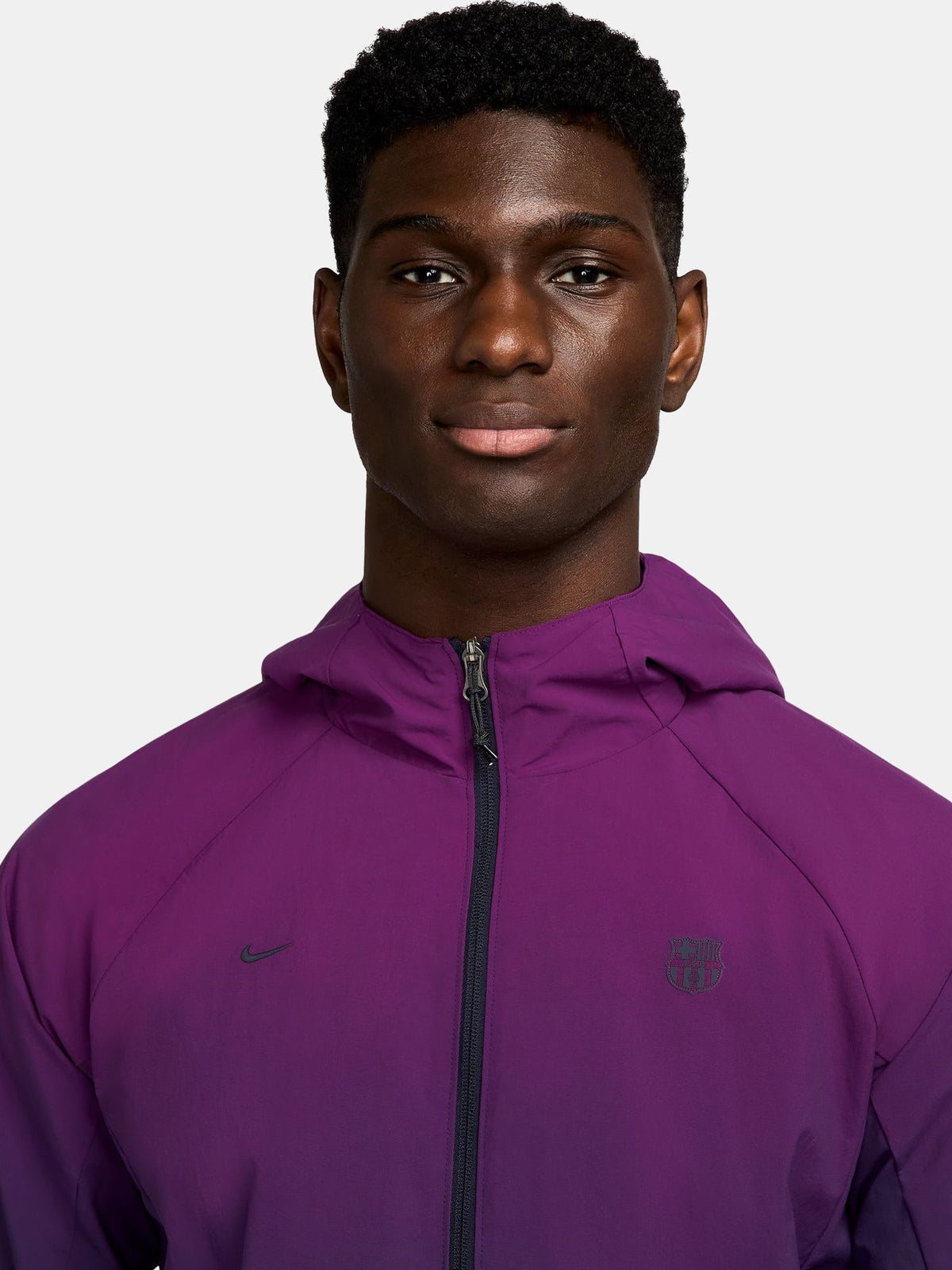 Jacket windrunner gradient Barça Nike