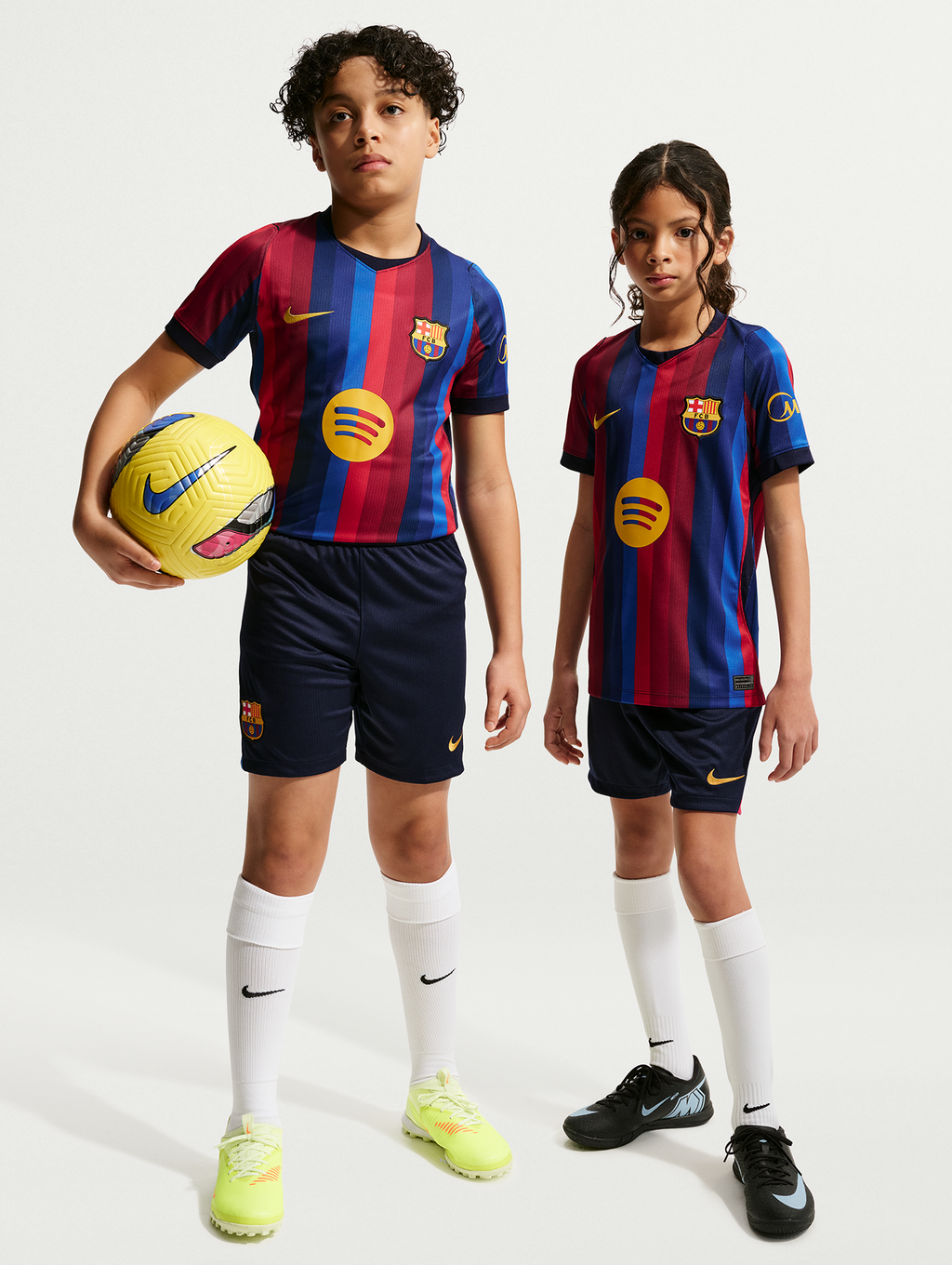 Junior home shorts FC Barcelona 26/27