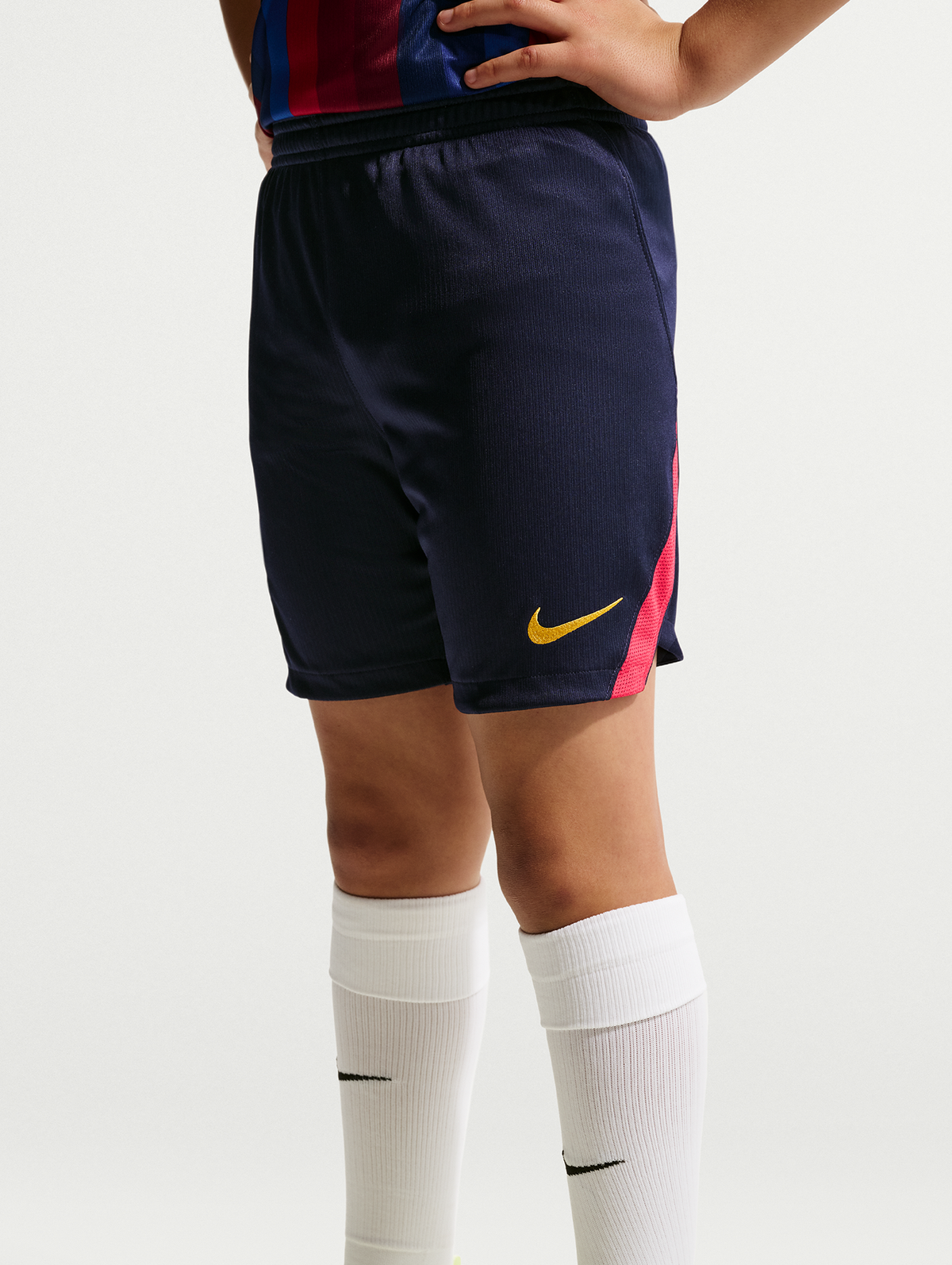 Junior home shorts FC Barcelona 26/27