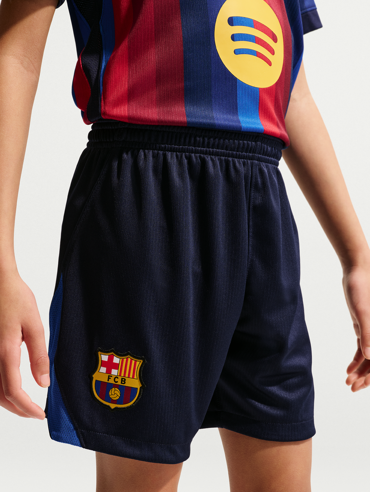 Junior home shorts FC Barcelona 26/27