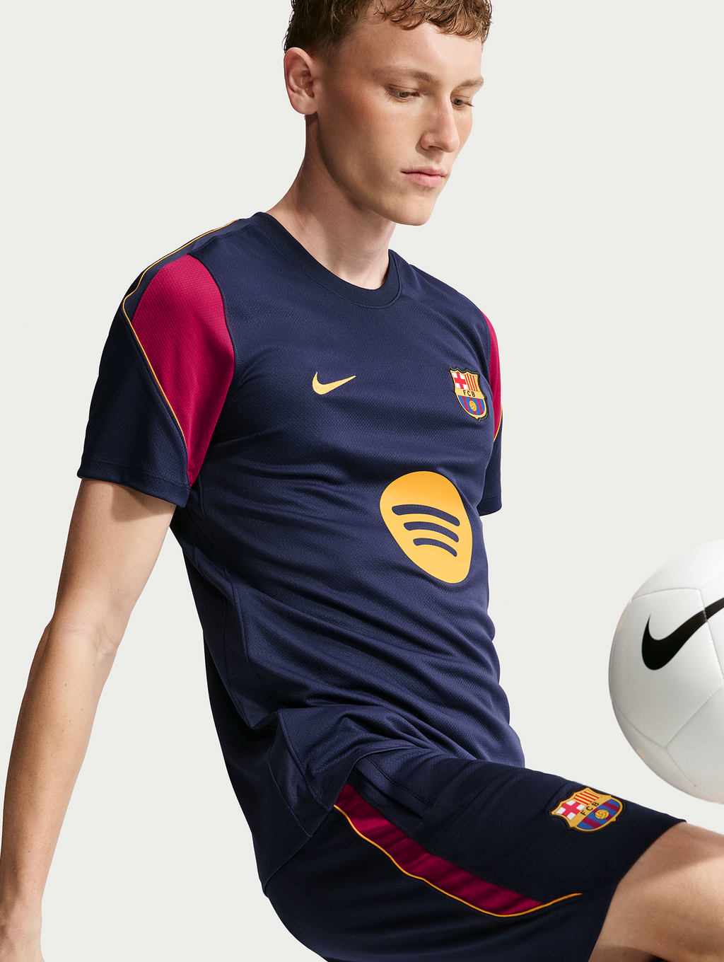 Men's coach training shirt FC Barcelona 26/27