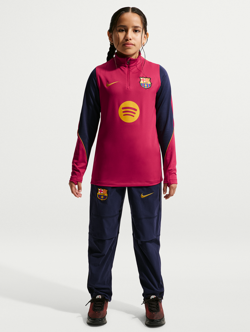 Junior training sweatshirt FC Barcelona 26/27