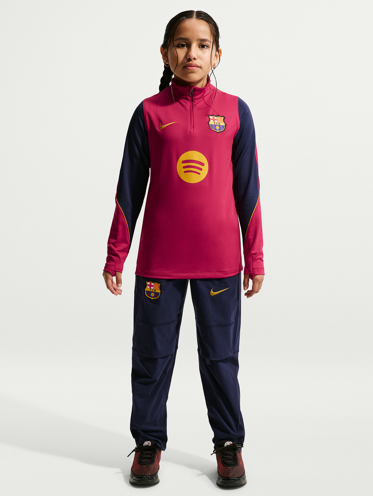 Junior training sweatshirt FC Barcelona 26/27