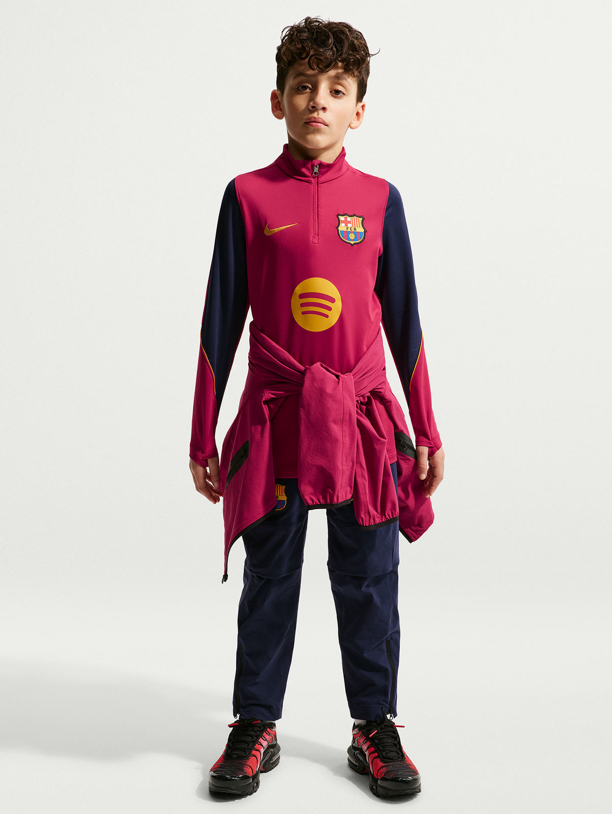 Junior training sweatshirt FC Barcelona 26/27
