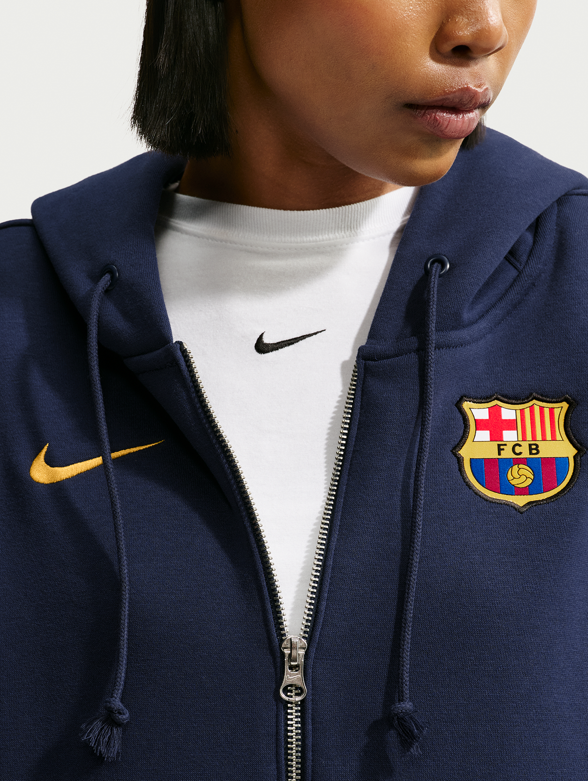 Women's hoodie club Barça Nike