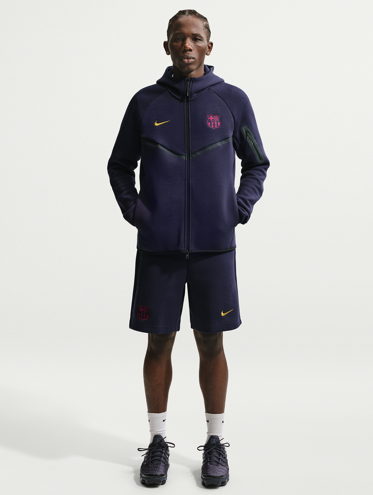 Hoodie tech fleece Barça Nike
