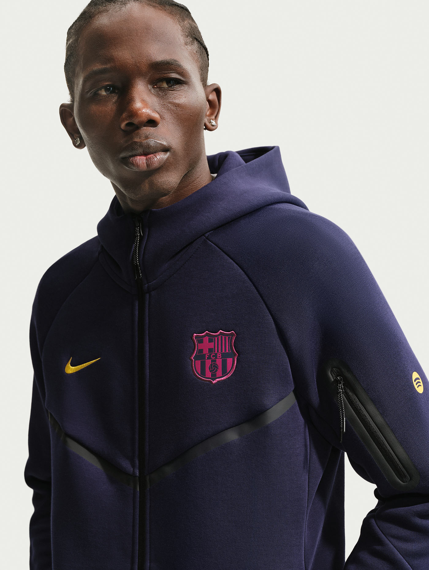Hoodie tech fleece Barça Nike