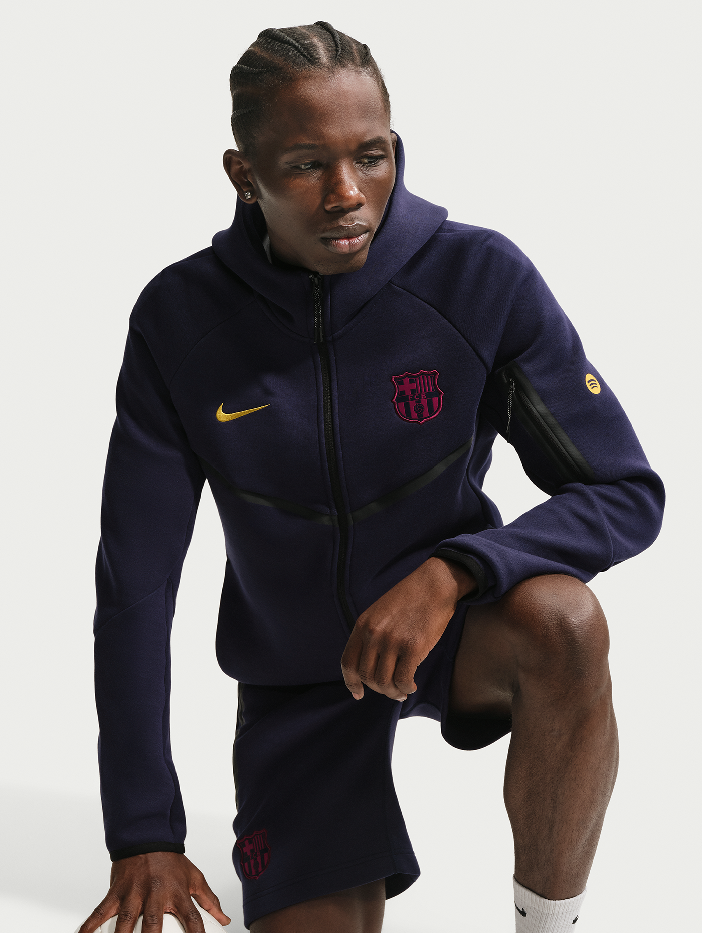 Hoodie tech fleece Barça Nike