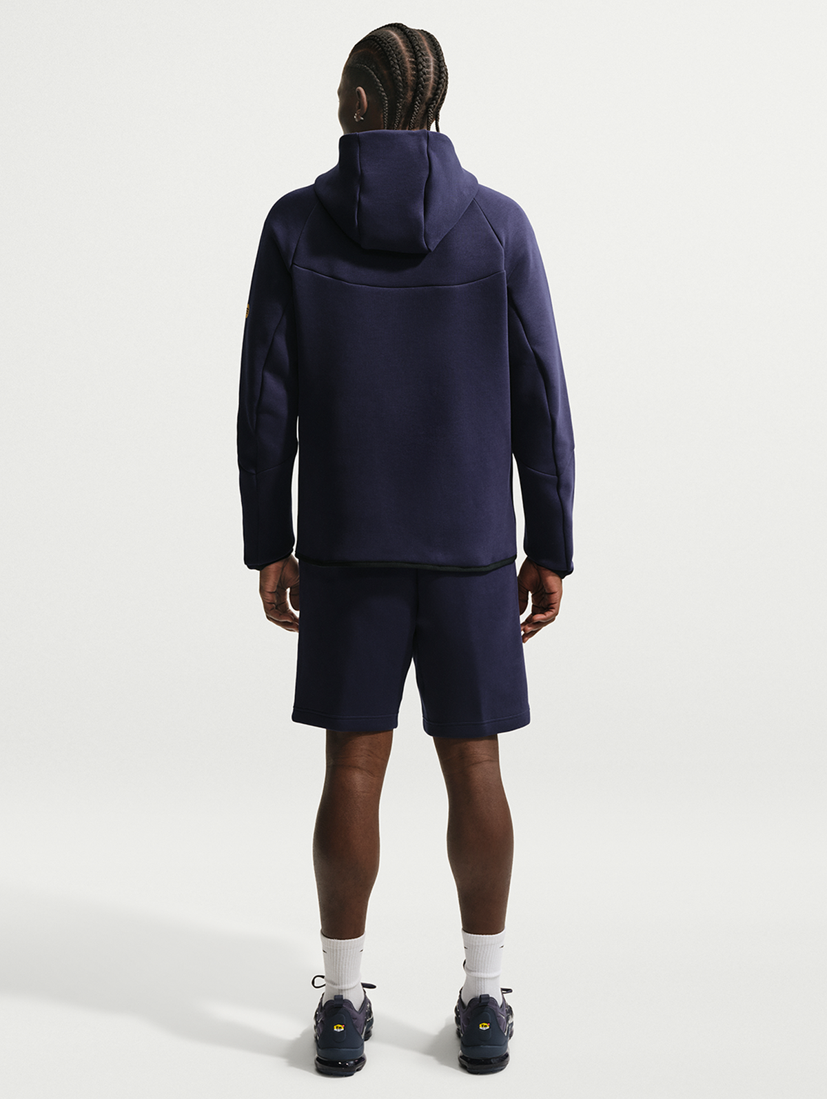 Men's short tech fleece Barça Nike