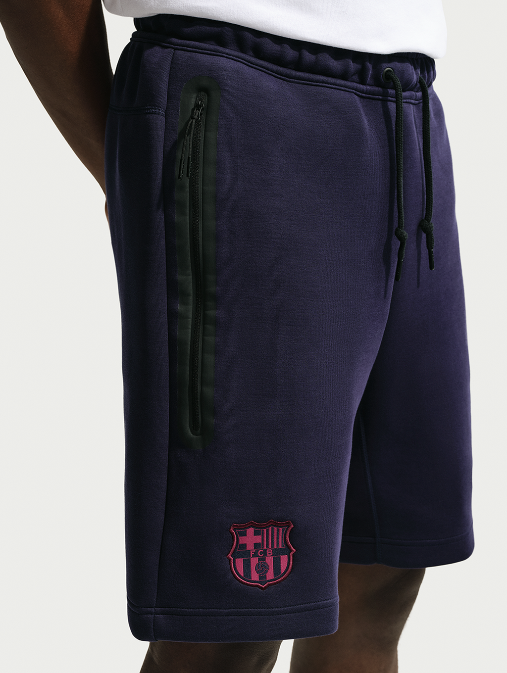 Men's short tech fleece Barça Nike