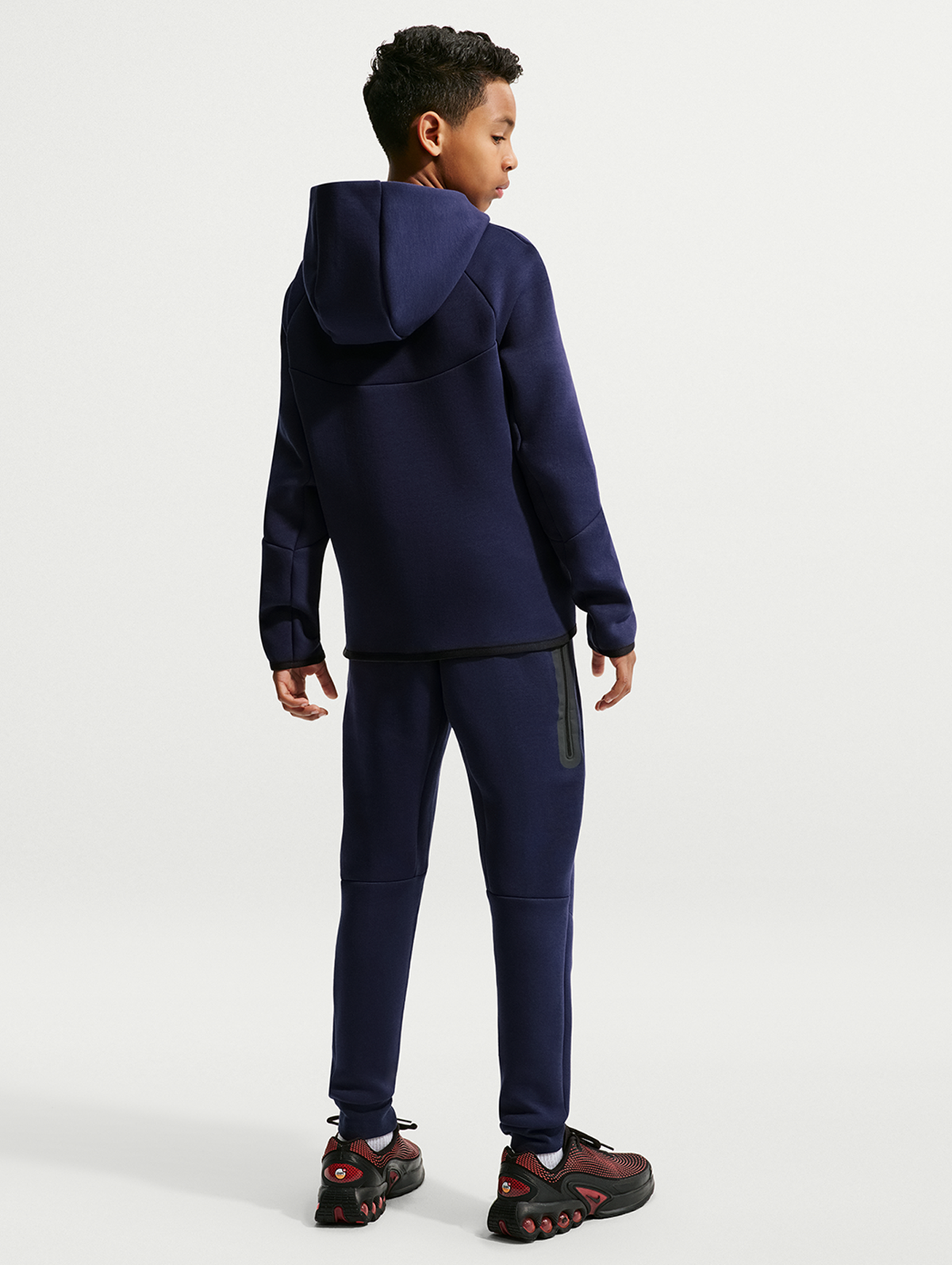 Junior hoodie tech fleece Barça Nike