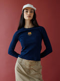 T-shirt Women Navy Core Barça