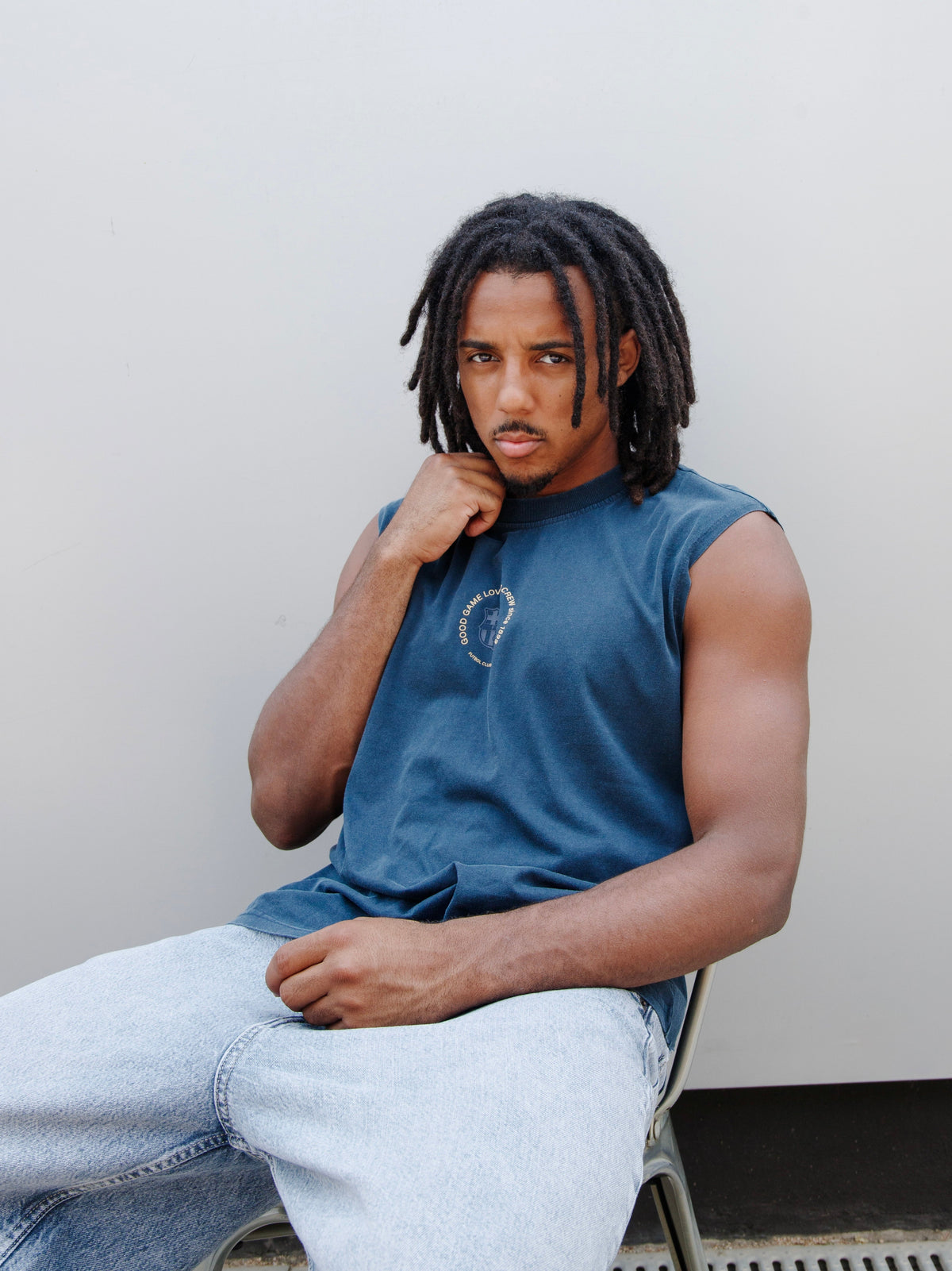 Tank Top Navy Barça Essentials