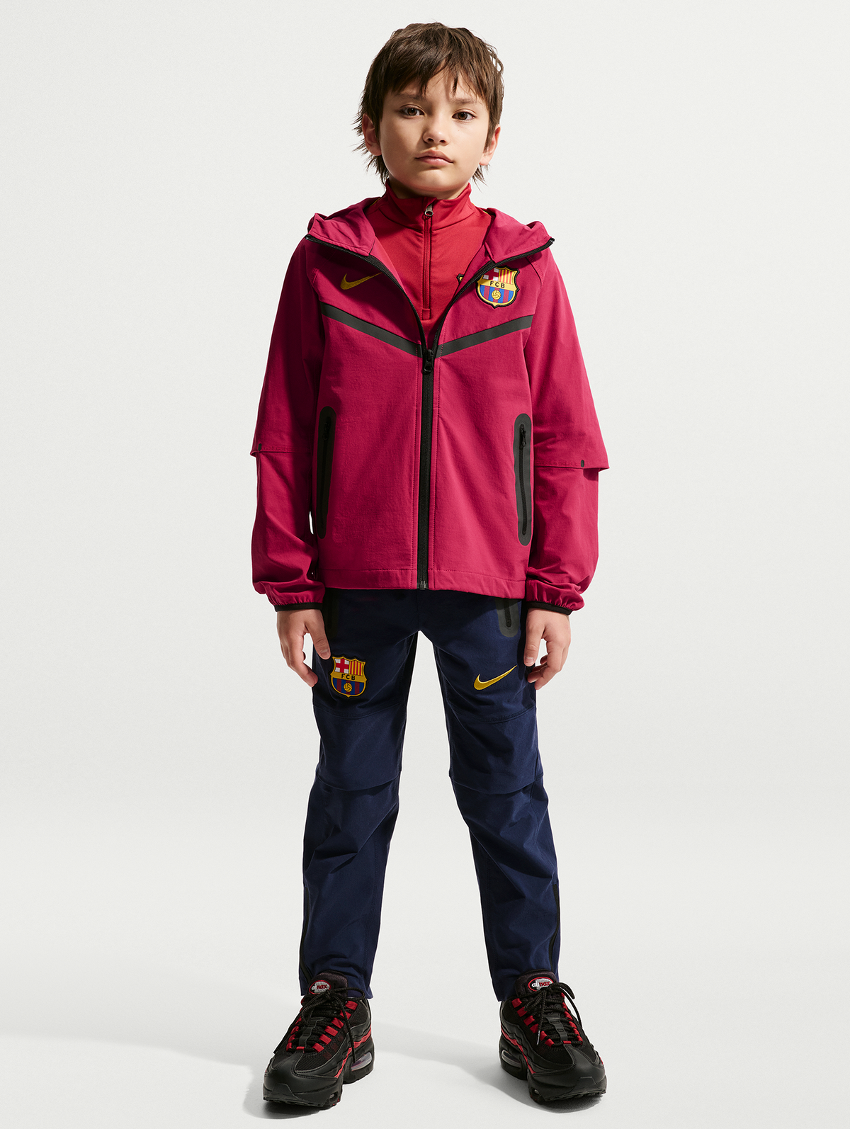 Junior jacket tech fleece Barça Nike