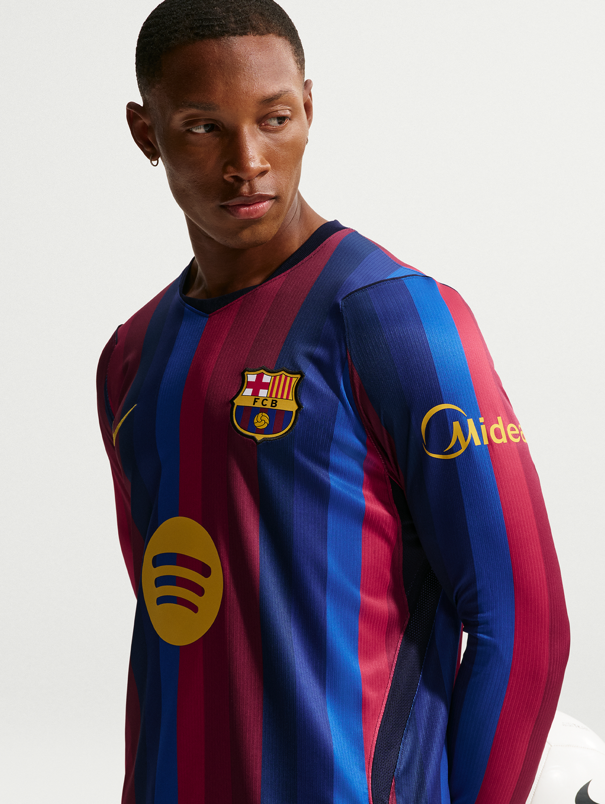 UCL Men's home jersey 26/27 FC Barcelona - Long Sleeve