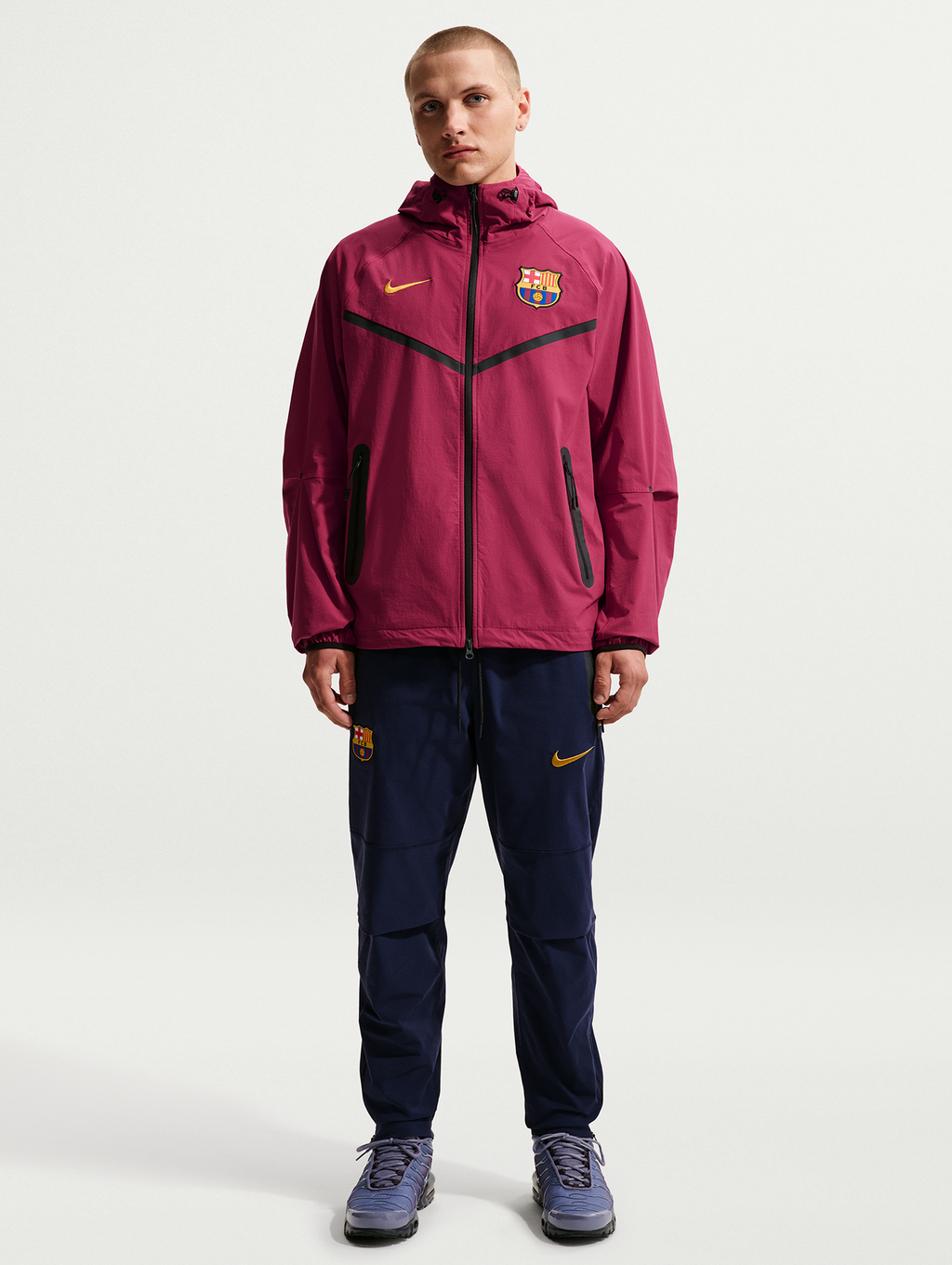 Men's tech fleece jacket Barça Nike
