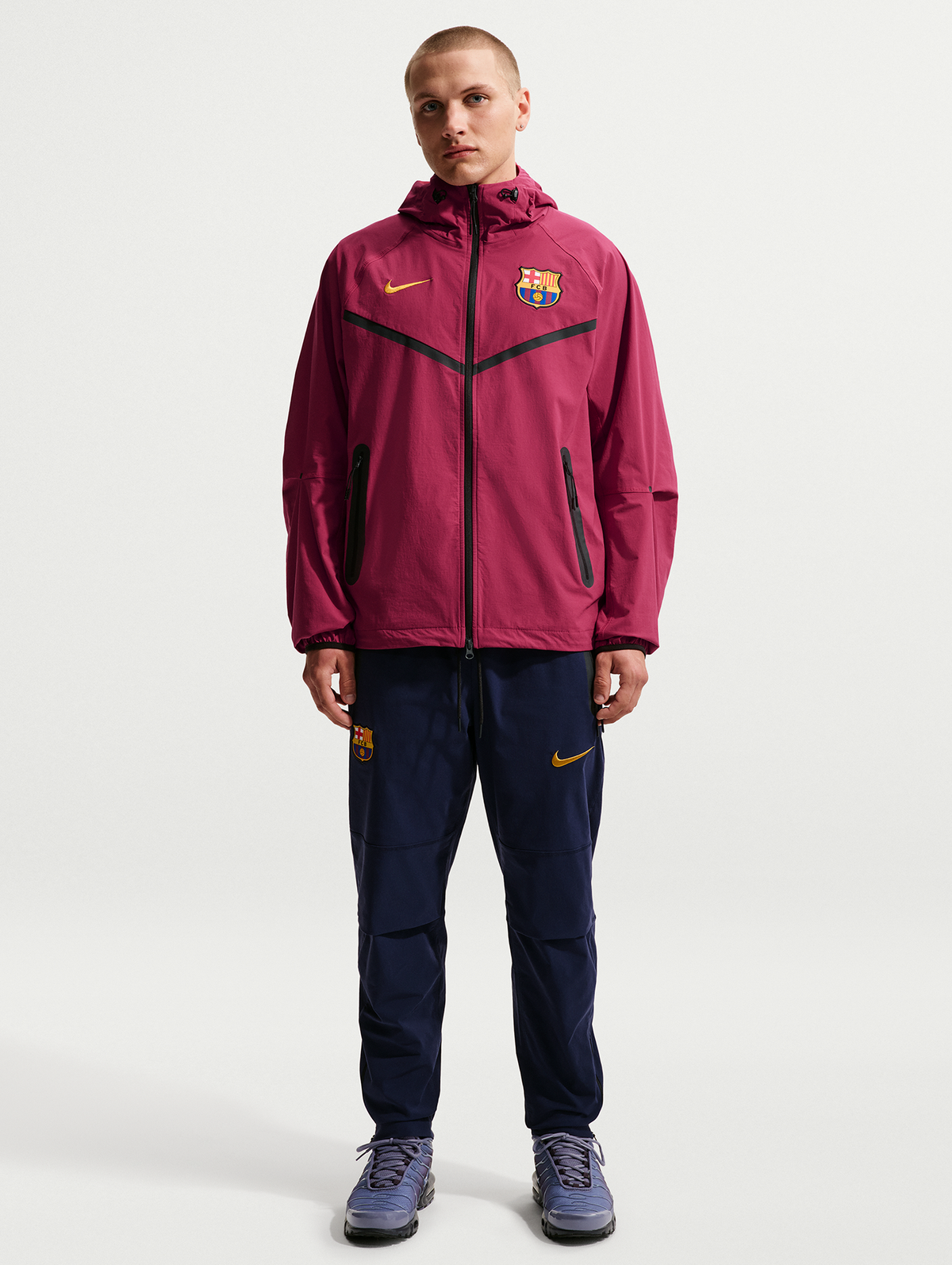 Men's tech fleece jacket Barça Nike