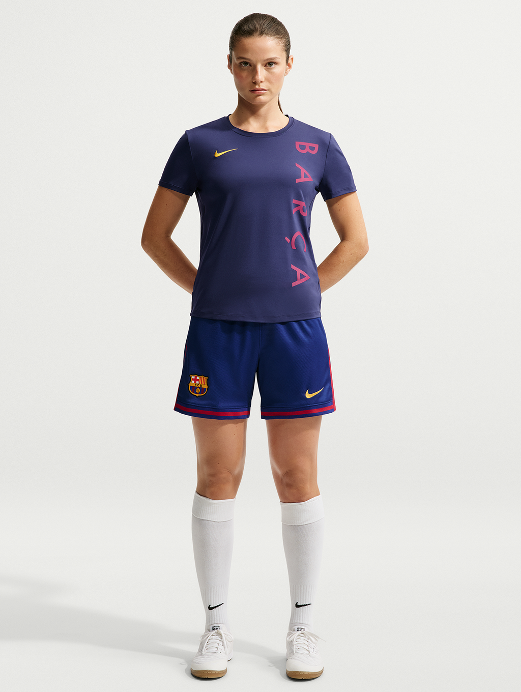 Women's tee one classic Barça Nike