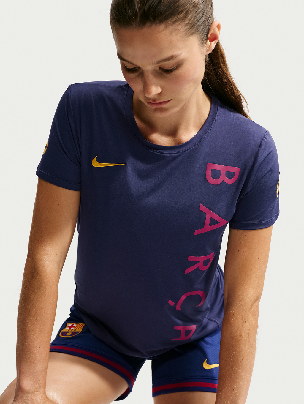Women's tee one classic Barça Nike