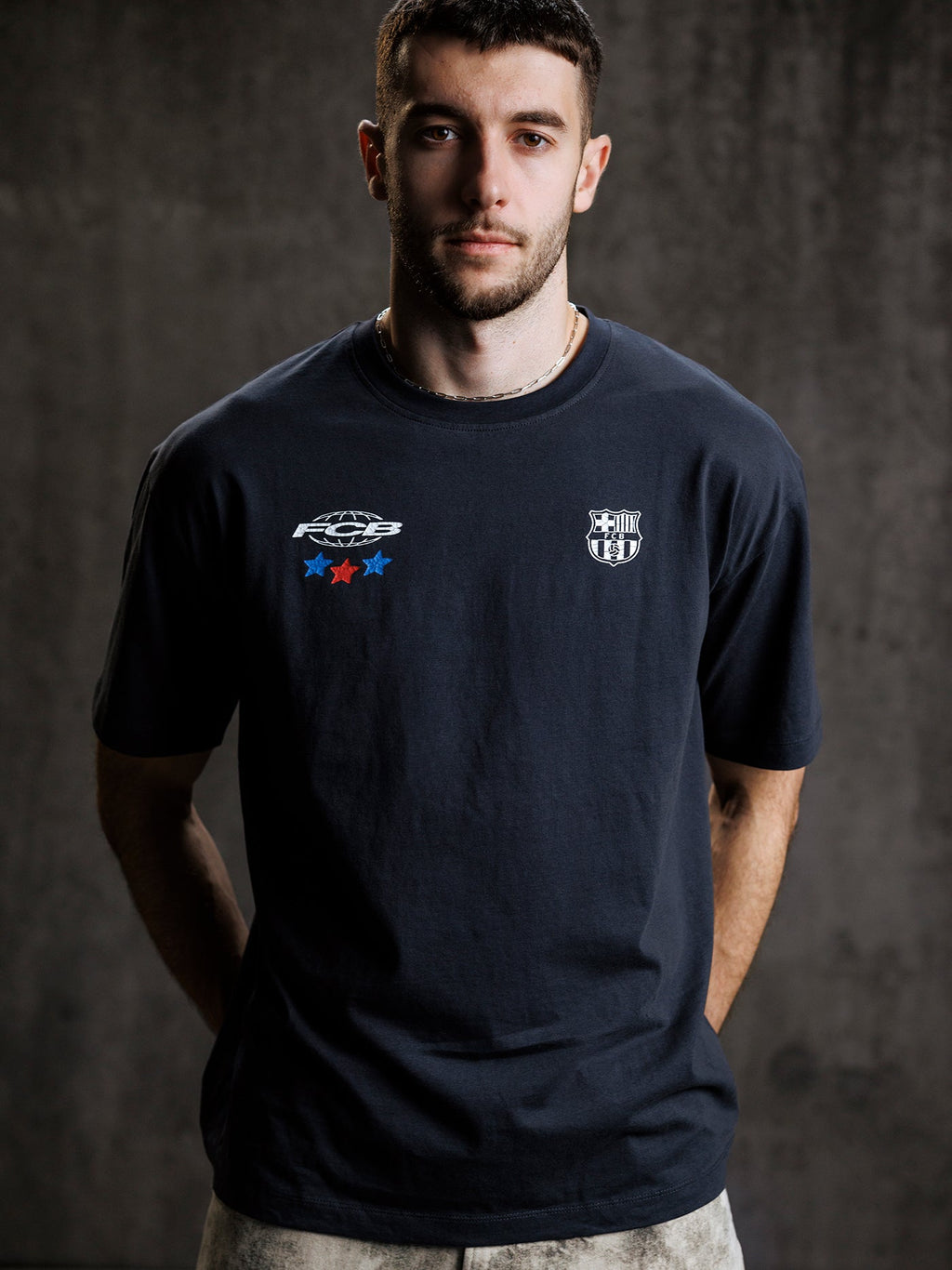 Tee Grey Aftermatch Barça