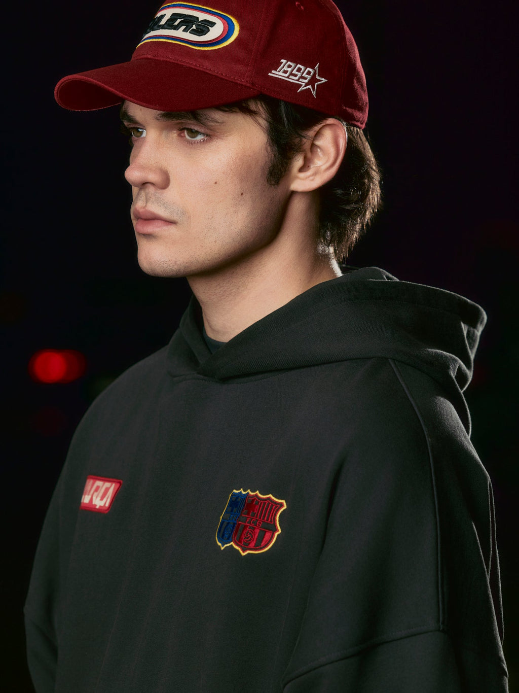 Cap Burgundy Racing Barça