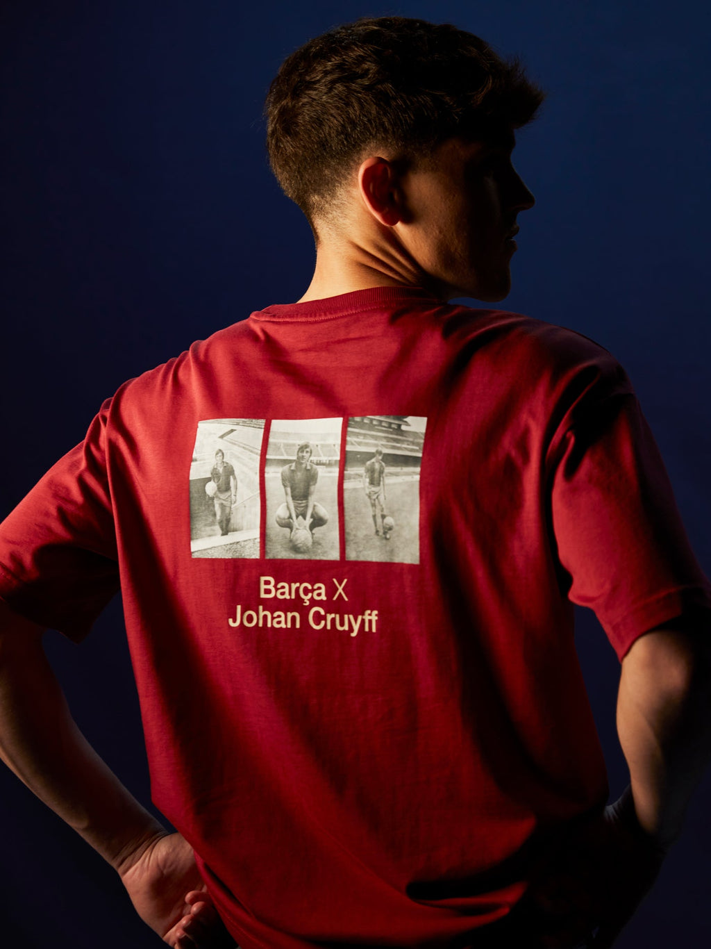 T-shirt Red Cruyff Barça