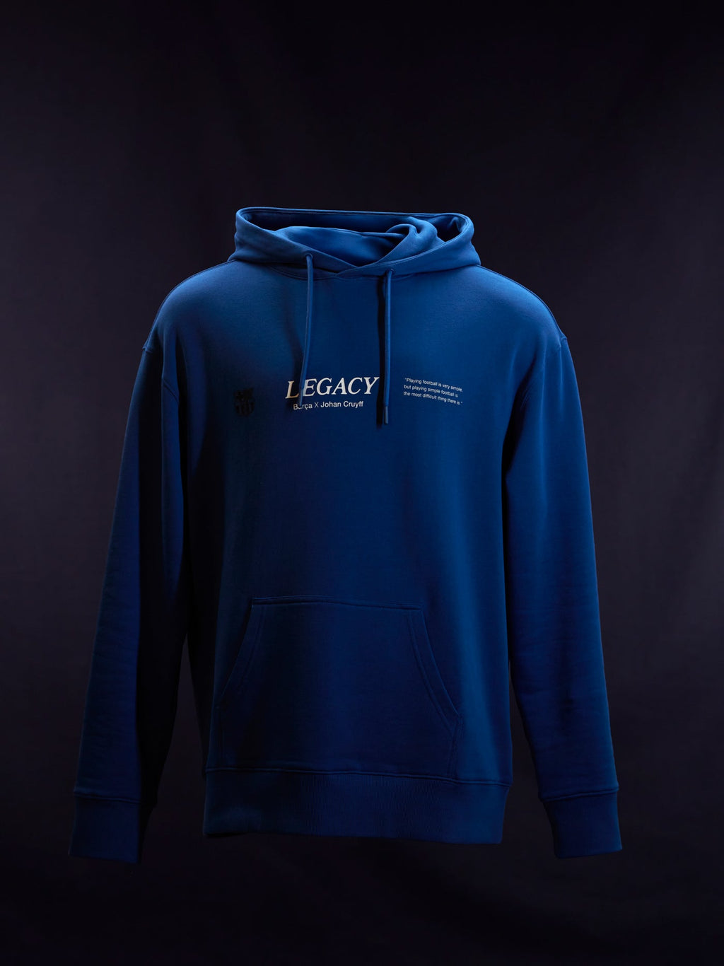 Hoodie Blue Cruyff Barça