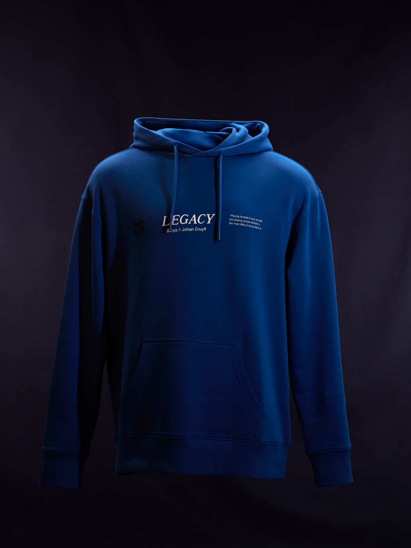 Hoodie Blue Cruyff Barça