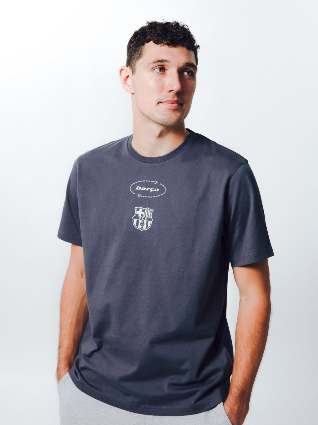Tee Wall Blue Tactic Barça