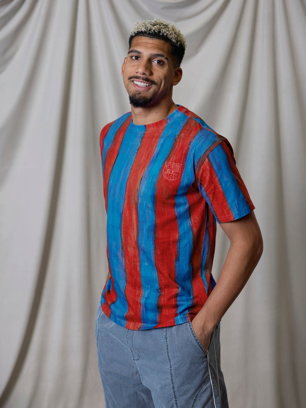 T-Shirt FC Barcelona x LCDC – Blaugrana al vent