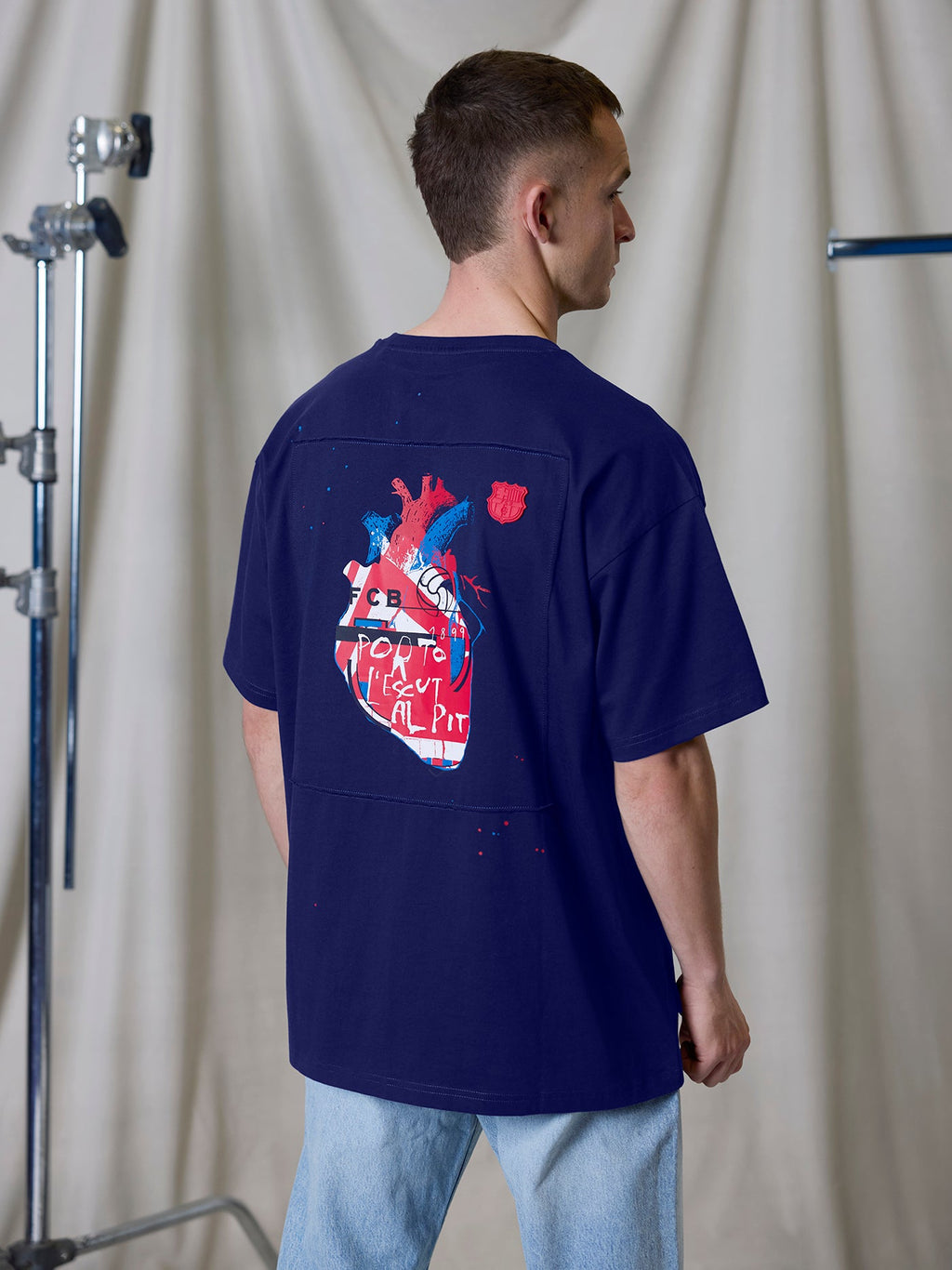T-Shirt FC Barcelona x LCDC – Cor Culer