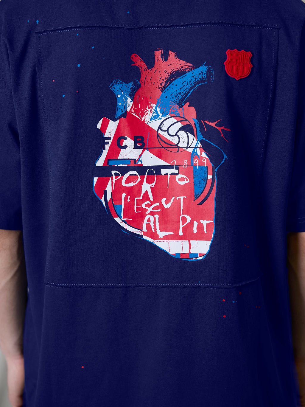 T-Shirt FC Barcelona x LCDC – Cor Culer