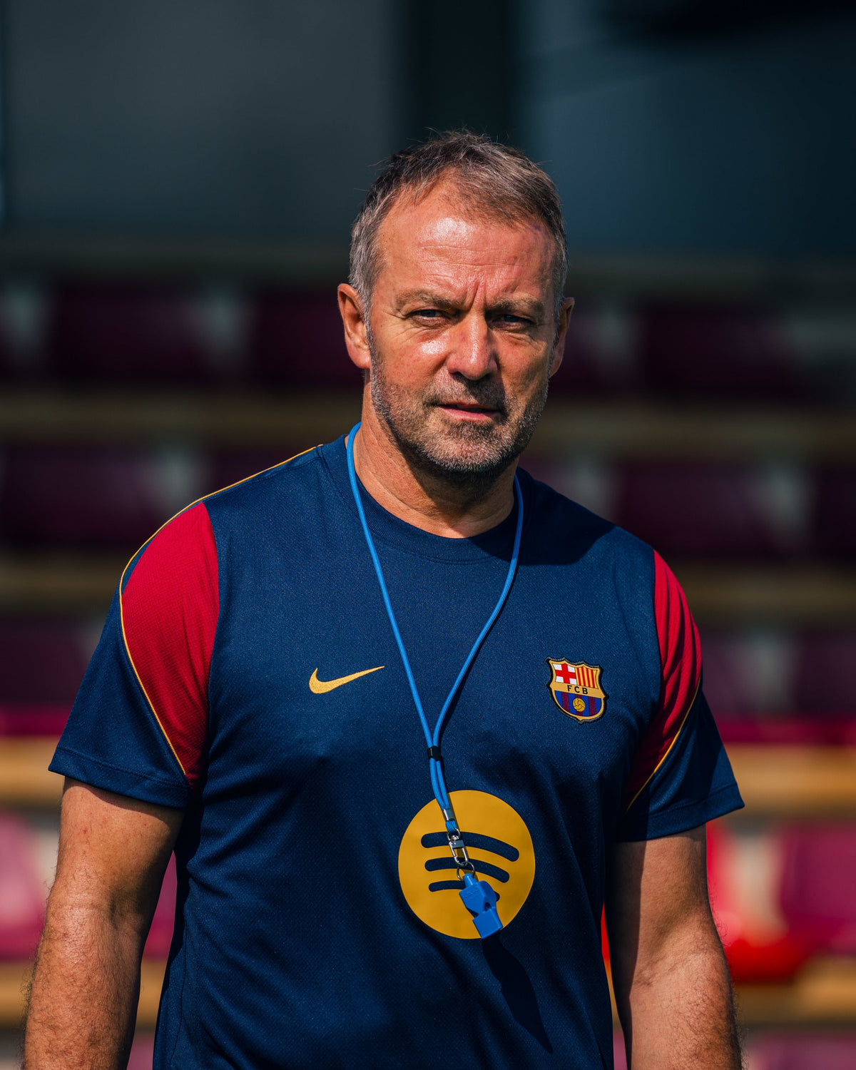 Men's coach training shirt FC Barcelona 26/27