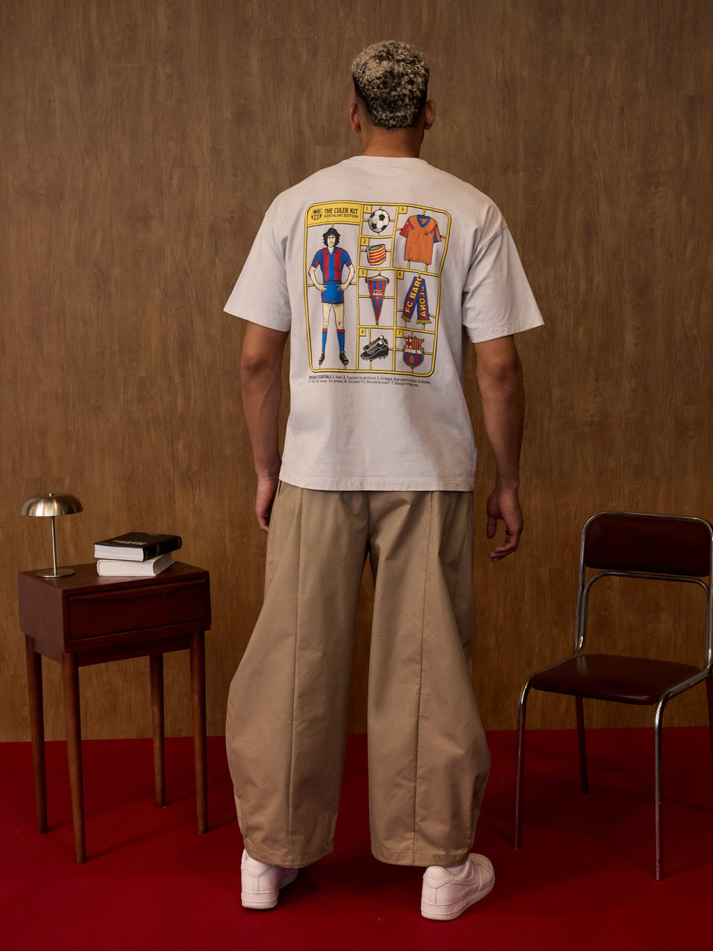 Tee Grey 1899 Culer Kit Barça