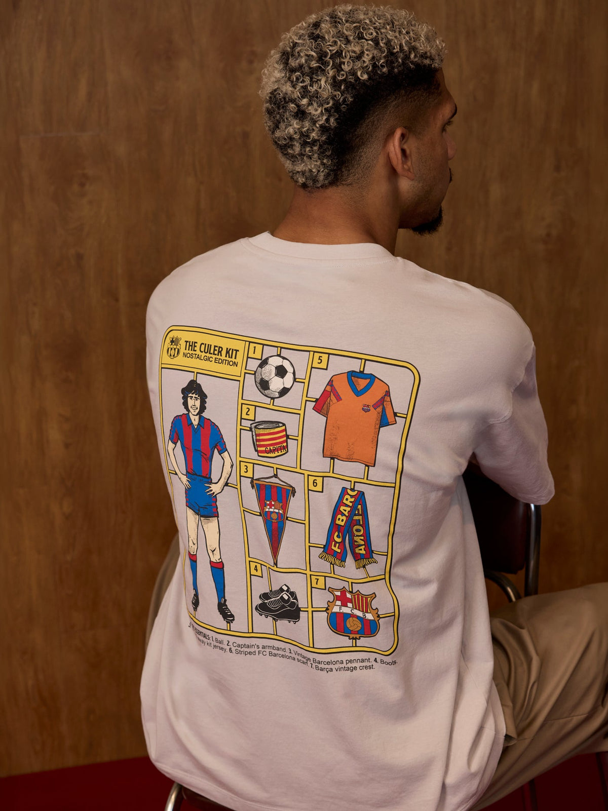 Tee Grey 1899 Culer Kit Barça