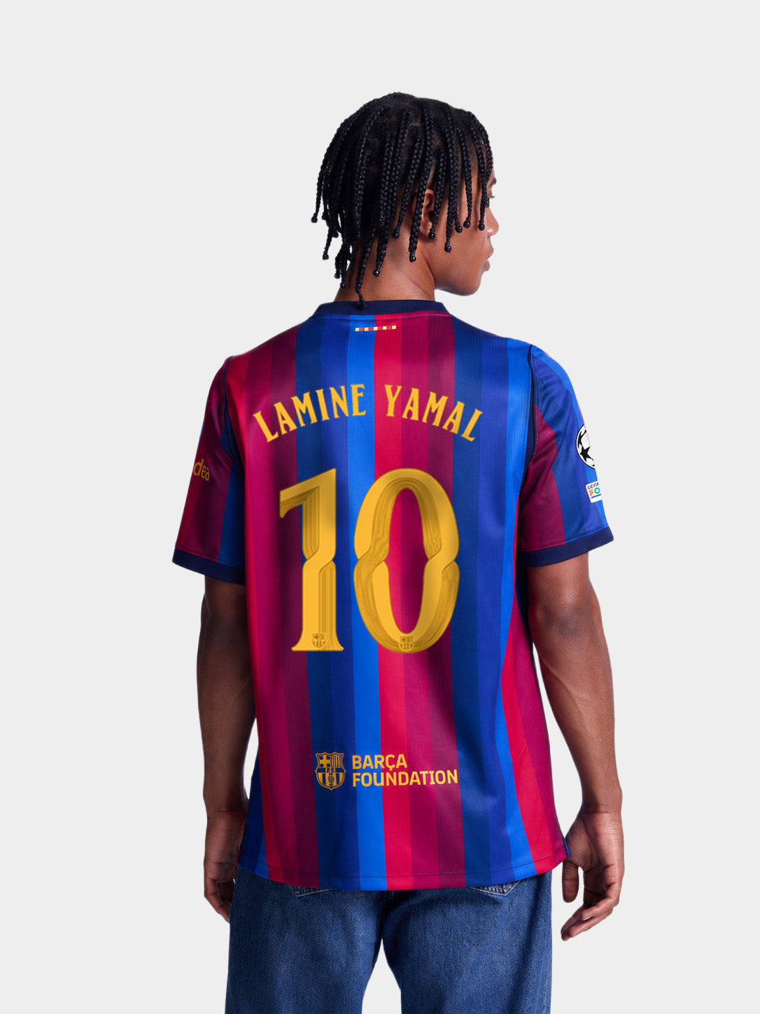 LAMINE YAMAL | UCL Men's home jersey 26/27 FC Barcelona