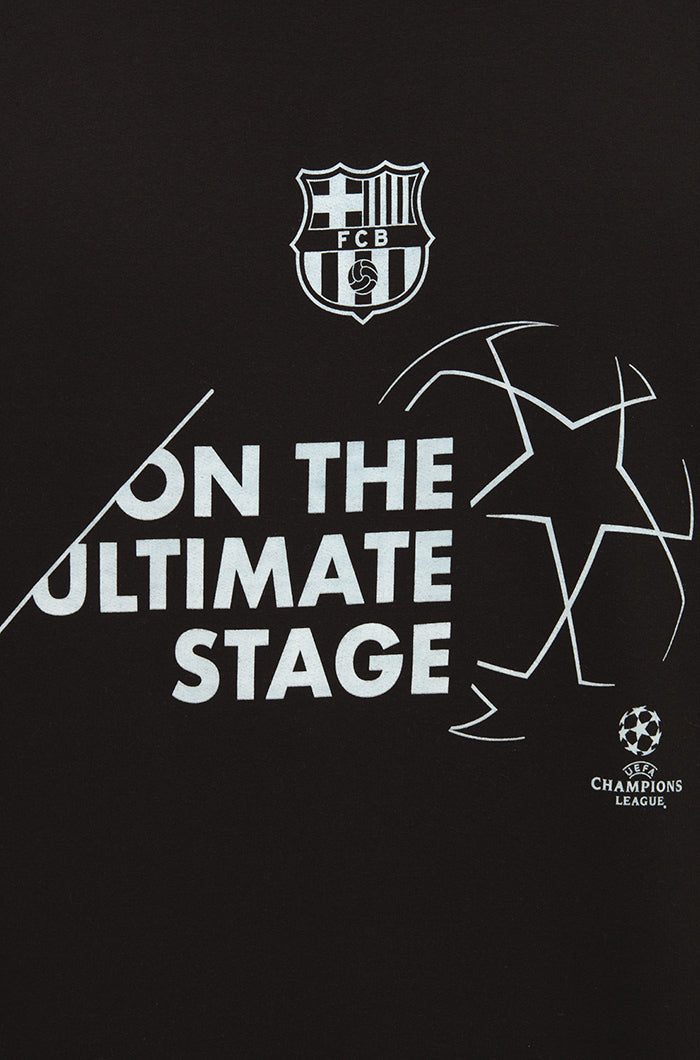 FC Barcelona Champions League black sweatshirt